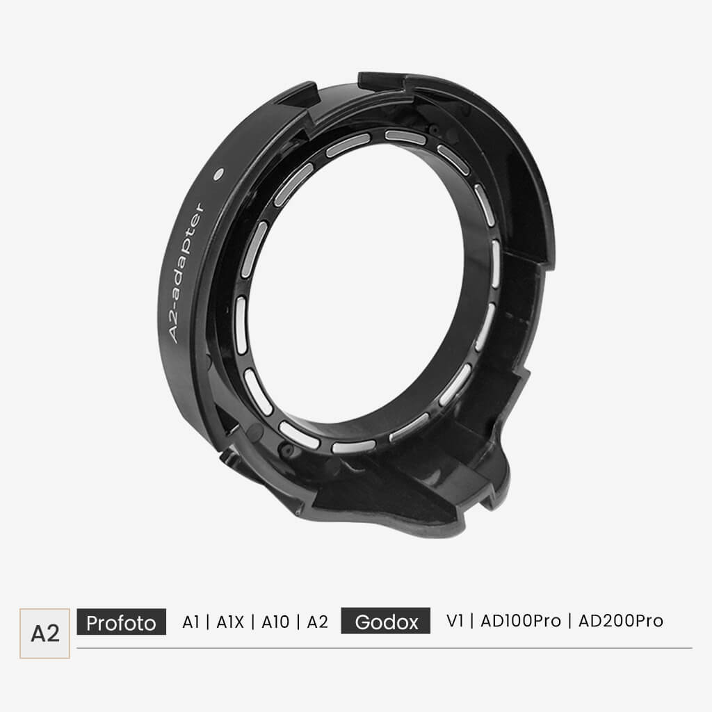 Flip softbox A2 adapter