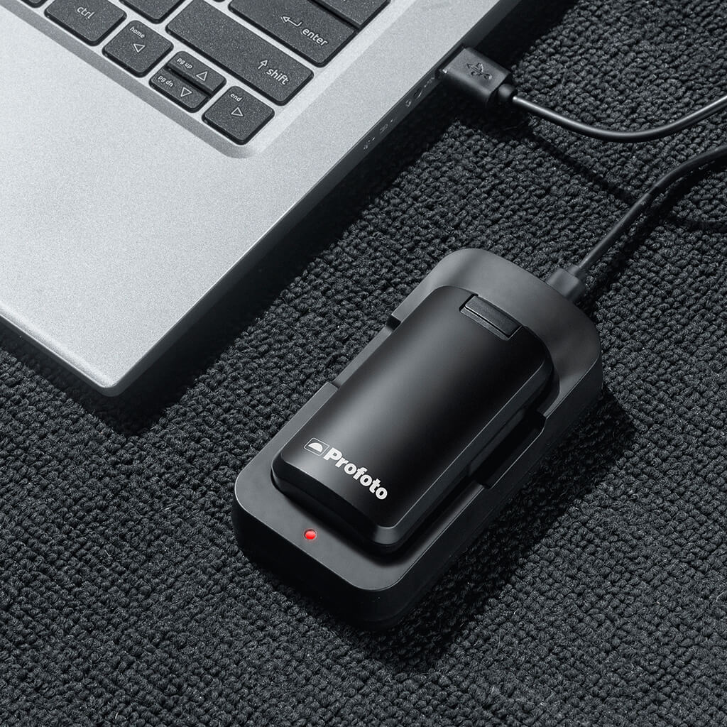 iwata battery charger for Profoto usb-c laptop charging