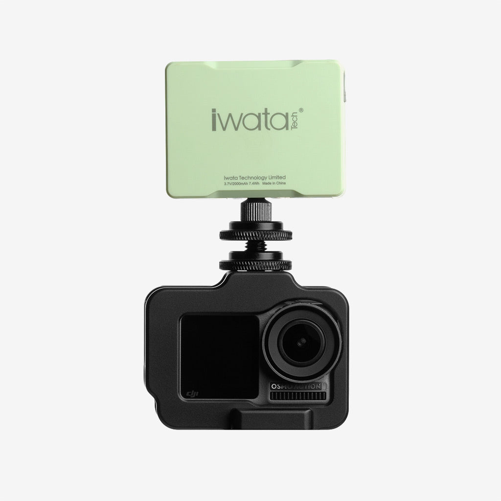 iwata Genius M1 Pro on action camera