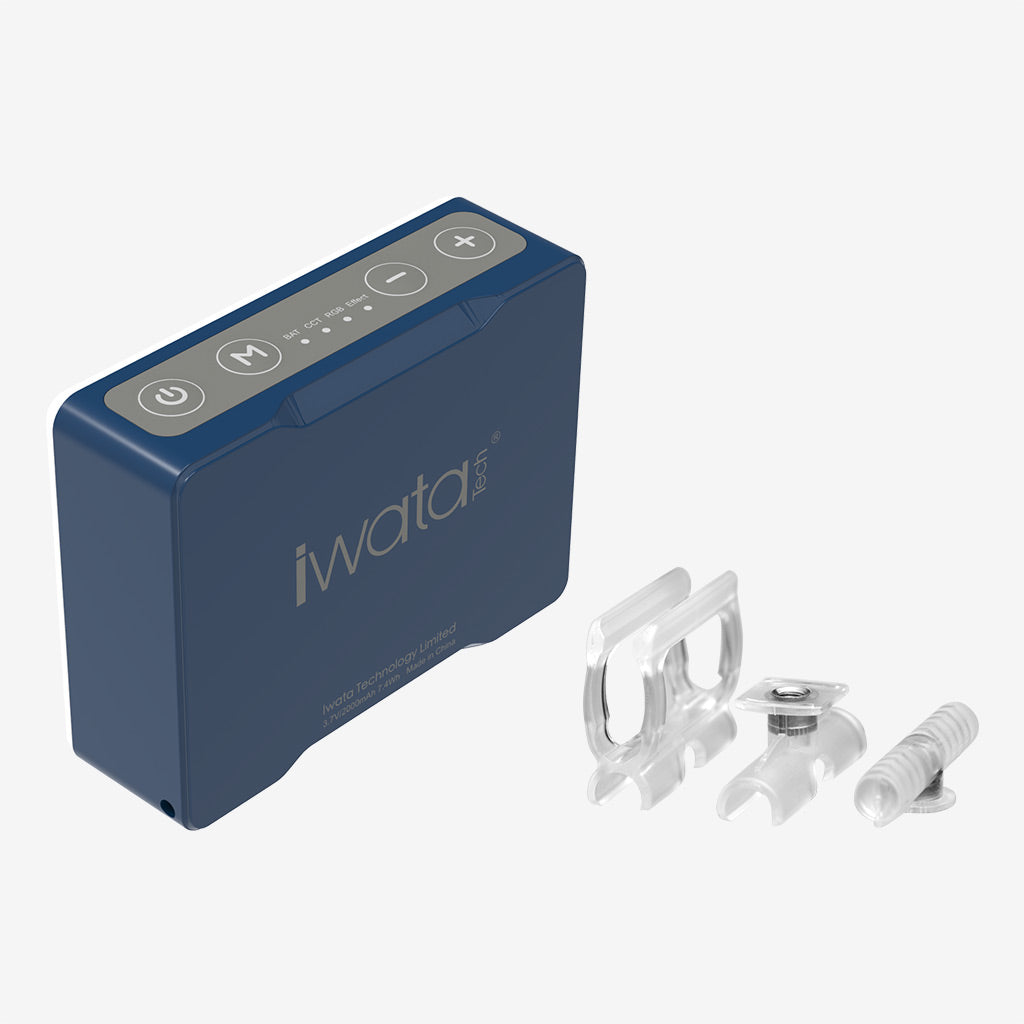 iwata M1 blue + GM-stand