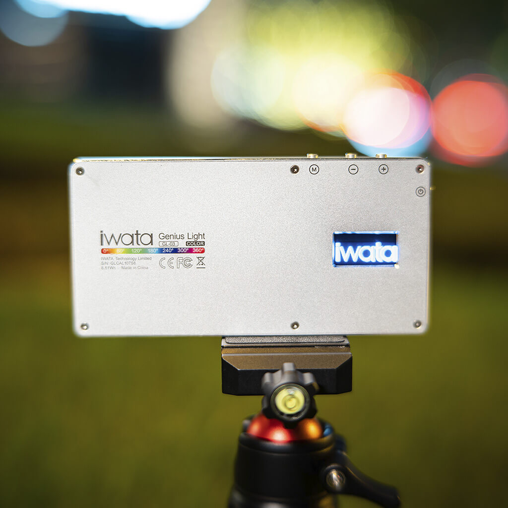 iwata GL-03 lighting at night